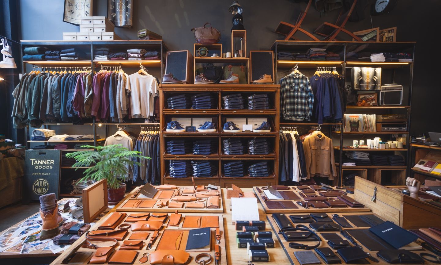 ダウンタウンのショッピング オレゴン州ポートランド