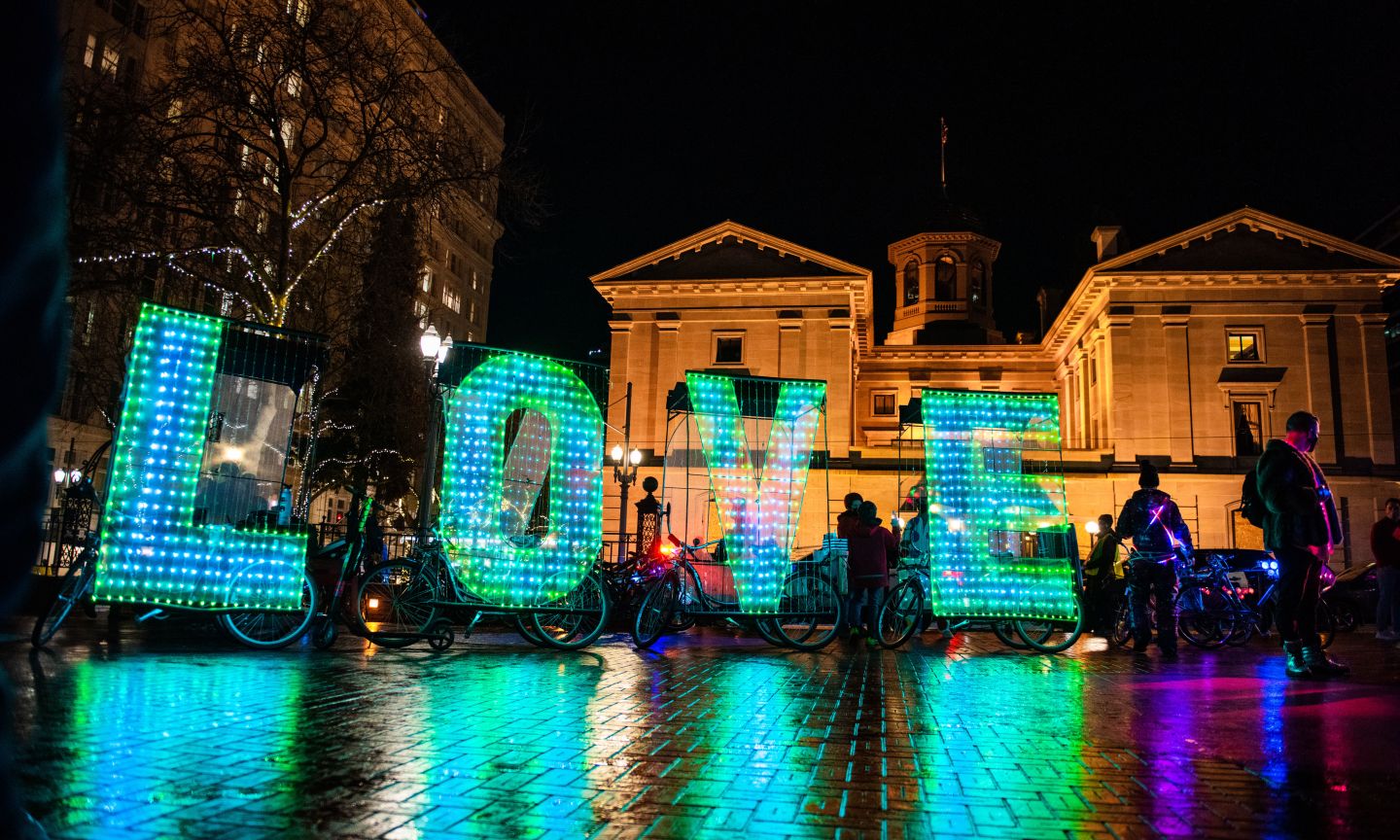 Portland Winter Light Festival The Official Guide to Portland