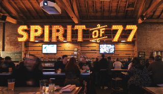 bar sign at spirit of 77