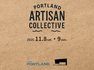 Graphic depicting Portland Artisan Collective, Nov. 8–9, 2025