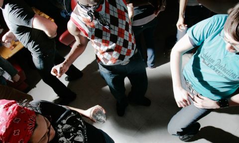 Dancers hit the floor at the popular indie music venue Holocene.