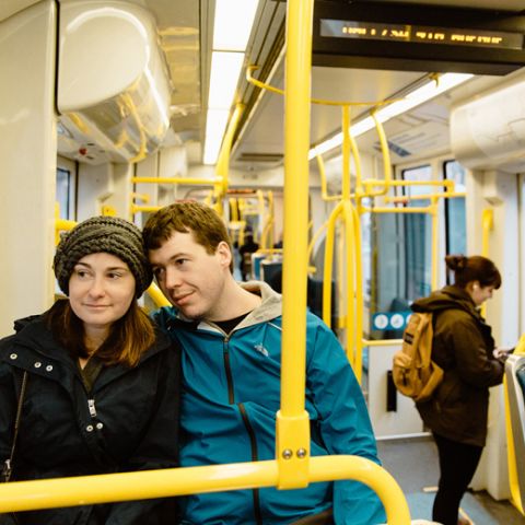 Riding Max Light Rail