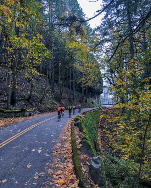 Biking in the Columbia River Gorge