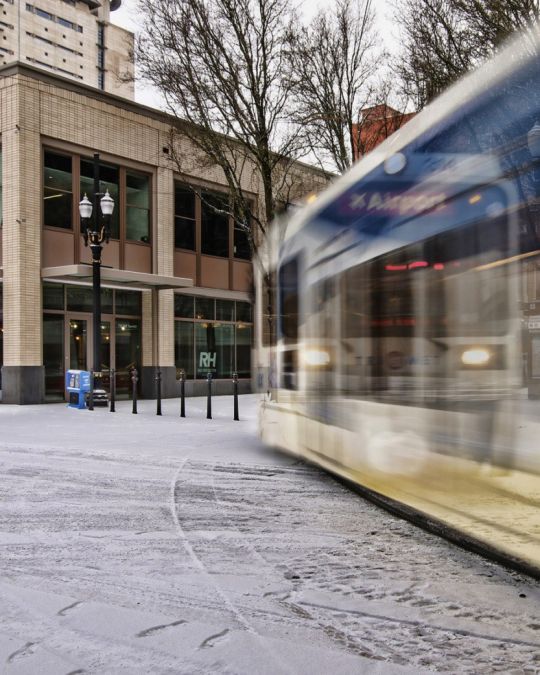 MAX, portland\'s light rail train