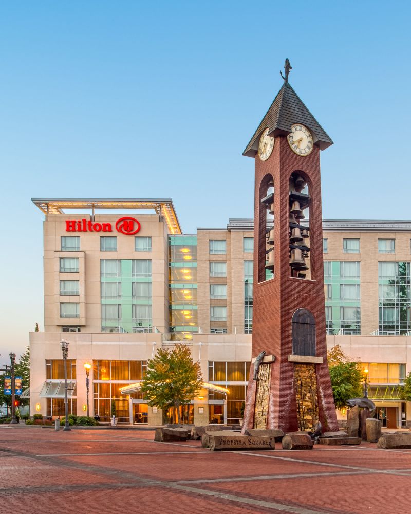 Hilton Vancouver exterior