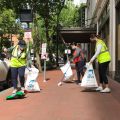 SOLVE Downtown Portland Volunteer Litter Cleanup Day