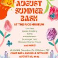 Rice Museum of Rocks and Minerals August Summer Bash