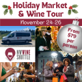 Holiday Market & Wine Tour