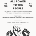 ALL POWER TO THE PEOPLE: the  Legacy of the Black Panthers' Ten-Point Program