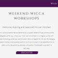 Weekend Wicca Workshop Series