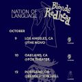 Nation Of Language and Blonde Redhead