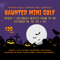 Haunted Mini Golf at Eagle Landing 