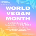 World Vegan Month