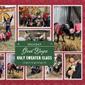 Original Goat Yoga: Ugly Sweater Holiday Edition
