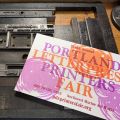 Portland Letterpress Printers Fair