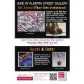 Fiber Arts Invitational, Acrylic Landscapes and Sterling Silver Jewelry