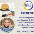 Free Writing Workshop and Reading with Jenny Forrester