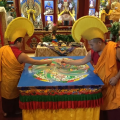 Event Photo: Mandala Creation by Tibetan Monks