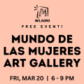 Event Photo: Mundo de las Mujeres Art Gallery