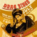 image of a drag queen with event title in text