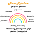 Event Photo: Neon Rainbow: A Queer Comedy Showcase 