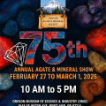 Event Photo: Oregon Agate and Mineral Show — The Diamond Jubilee
