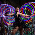 Event Photo: Community LED Hoop Flash Mob and Glow Jam