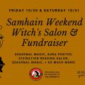 Event Photo: Samhain Weekend Witch's Salon and Fundraiser