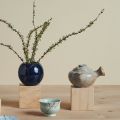 ceramic items on display