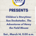 Event Photo: Children’s Storytime: Sue Dockstader