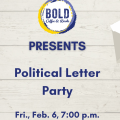 Event Photo: Political Letter Party