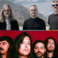 headshots of members of two different bands