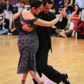 two people dancing the tango