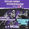 roller derby event poster
