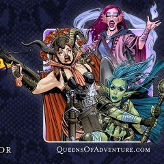 Queens of Adventure vs the Lizard People