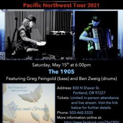 Ben Rosenblum Trio Live Stream at The 1905