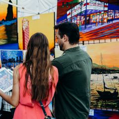 First Thursday in the Pearl District