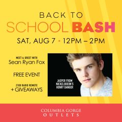 Back-to-School Bash with Sean Ryan Fox (from Nickelodeon's Henry Danger) Meet 'N Greet