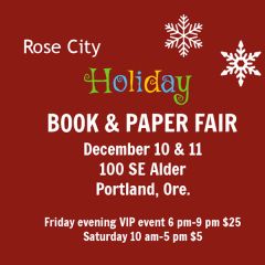 Rose City Book & Paper Fair