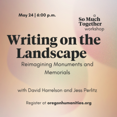 Writing on the Landscape: Reimagining Monuments and Memorials