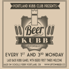 Kubb at Uptown Brewing Co.