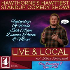 Standup Comedy: LIVE & LOCAL w/ Ross Passeck