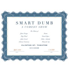 Smart Dumb Comedy Showcase