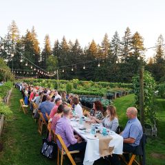Dinner in the Field at Fiala Farms w/ Knudsen and Double Circle Spirits
