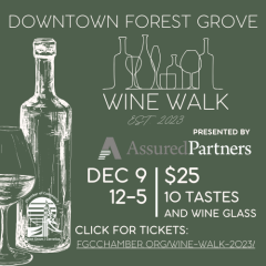 Downtown Forest Grove Wine Walk
