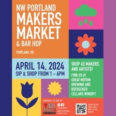 NW Portland Makers Market and Bar Hop