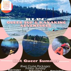 Hot Queer Summer Stand Up Paddle Board Tours