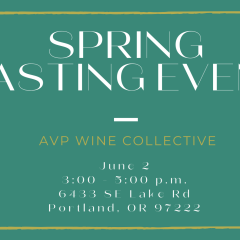 AVP Wine Collective Spring Tasting Event