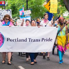 Portland Trans Pride March