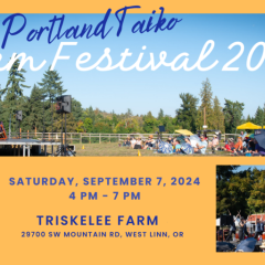 Portland Taiko Farm Festival